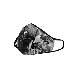 BLACK PANTHER PARTY Mouth Mask in One Piece (2 Filters Included)