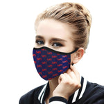 EXCELLENCE BLURED Mouth Mask in One Piece (2 Filters Included)