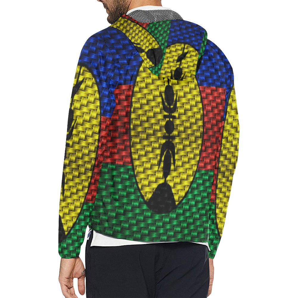 NOUVELLE CALEDONIE FLAG All Over Print Windbreaker for Unisex