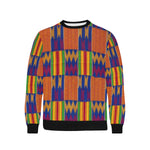 KENTE 2 Men's Rib Cuff Crew Neck Sweatshirt