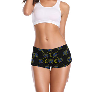 EXCELLENCE L.A Women's All Over Print Boyshort Panties