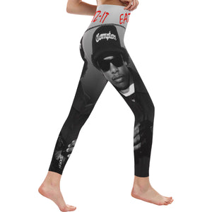 EAZY DUZ IT All Over Print High-Waisted Leggings