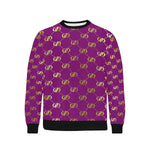 EXCELLENCE PRPLGLD Men's Rib Cuff Crew Neck Sweatshirt