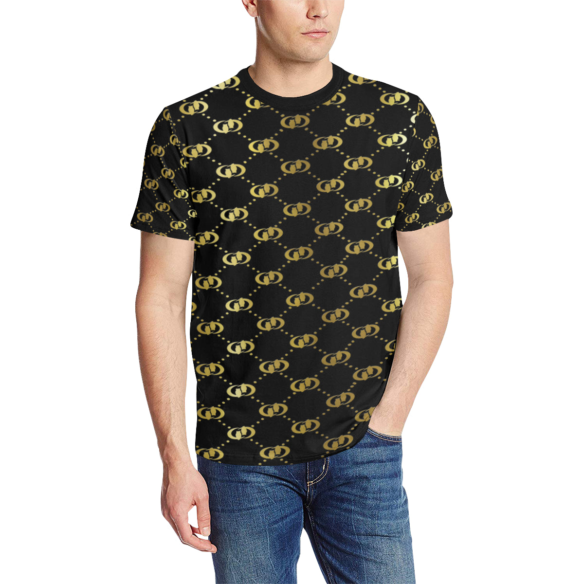 EXCELLENCE BLCCGLD Men's All Over Print T-Shirt