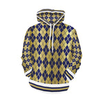 ARLEQUIN BLUE All Over Print Hoodie for Men