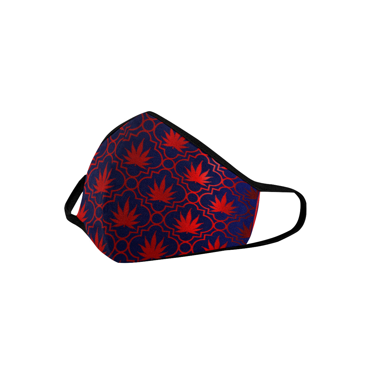 WEEDY RED Mouth Mask in One Piece (2 Filters Included)