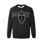 MA'AT Men's Oversized Fleece Crew Sweatshirt
