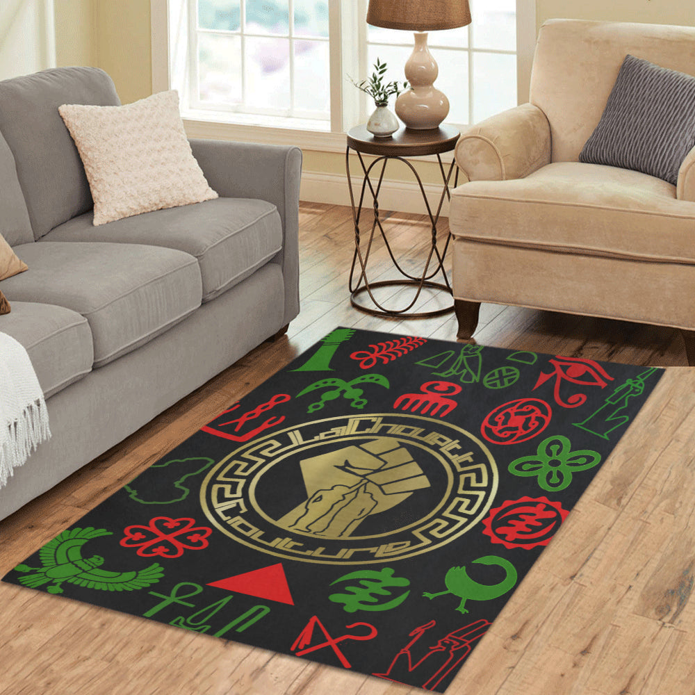 KMT WORLD POWER Area Rug 5'3''x4'