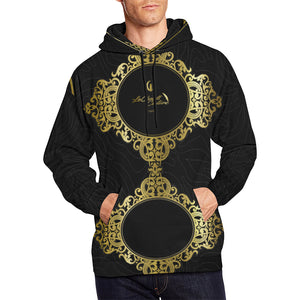 PRIVILEGE BLACC All Over Print Hoodie for Men