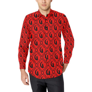 ELEGANCE RBLCC Men's All Over Print Casual Dress Shirt (Model T61)
