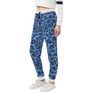 BLUE TIGER SKIN Women's All Over Print Sweatpants