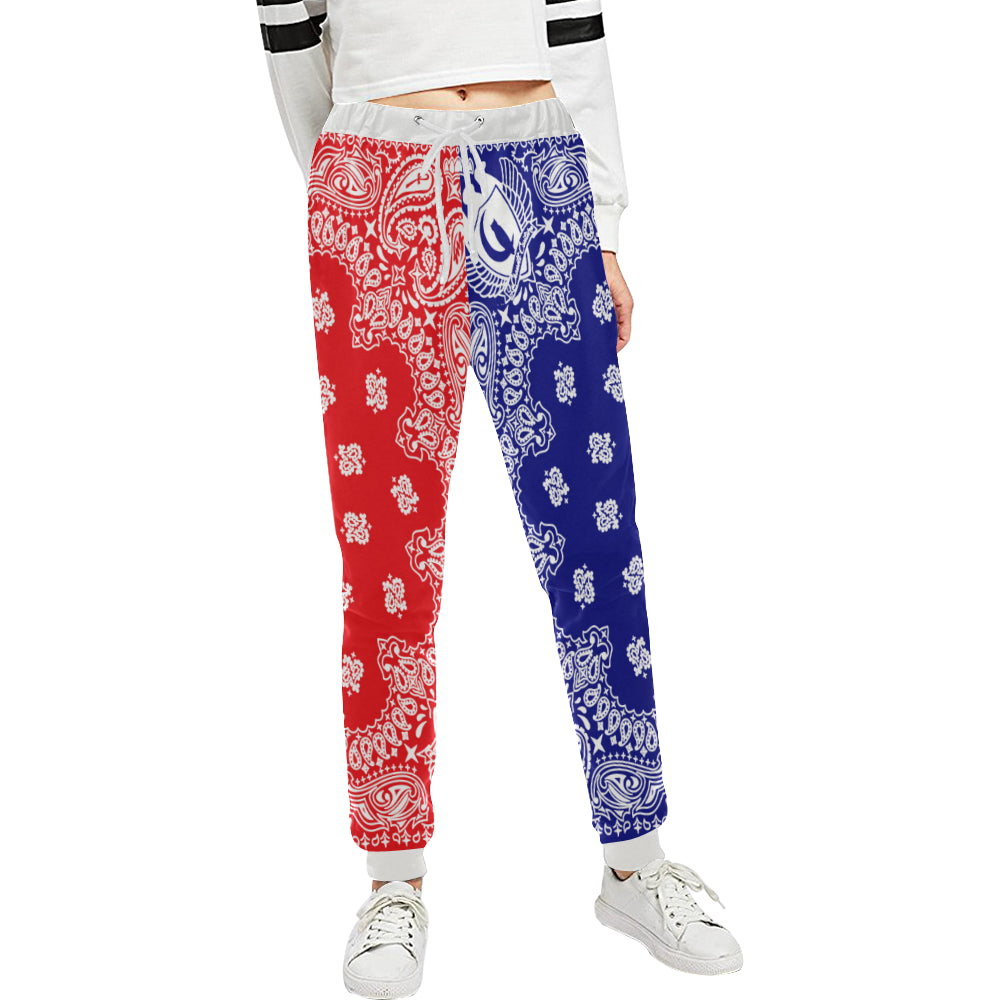 GANG UNITED Women's All Over Print Sweatpants (Model L11)