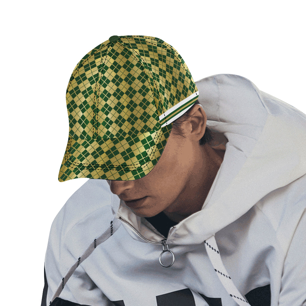 ARLEQUIN GREEN All Over Print Cap