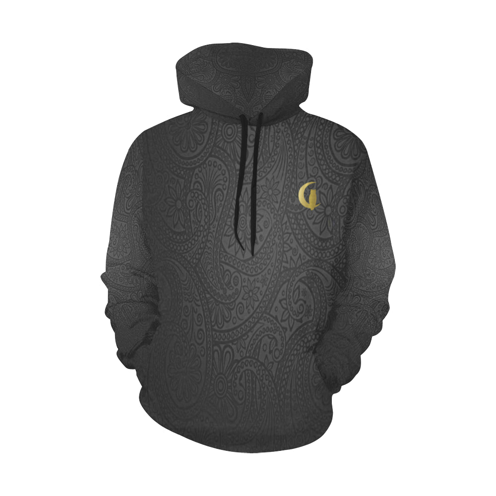 LUXURY BLACC GANG All Over Print Hoodie for Men (USA Size) (Model H13)