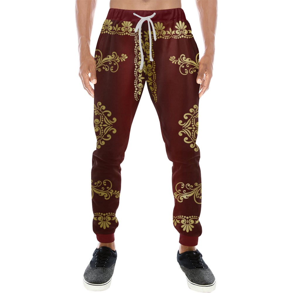V.I.P LCC Men's All Over Print Sweatpants