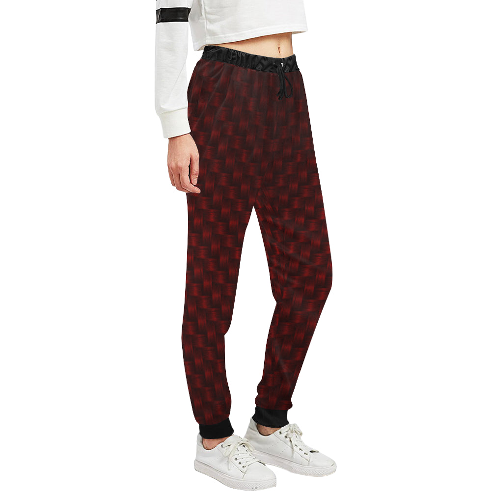 DELUXE RED TRESSER Women's All Over Print Sweatpants