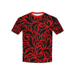 GORGEOUS LEAF Kids' T-Shirt with Solid Neck