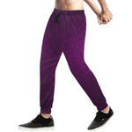 LUXURY GANG PURPLE Men's All Over Print Sweatpants (Model L11)