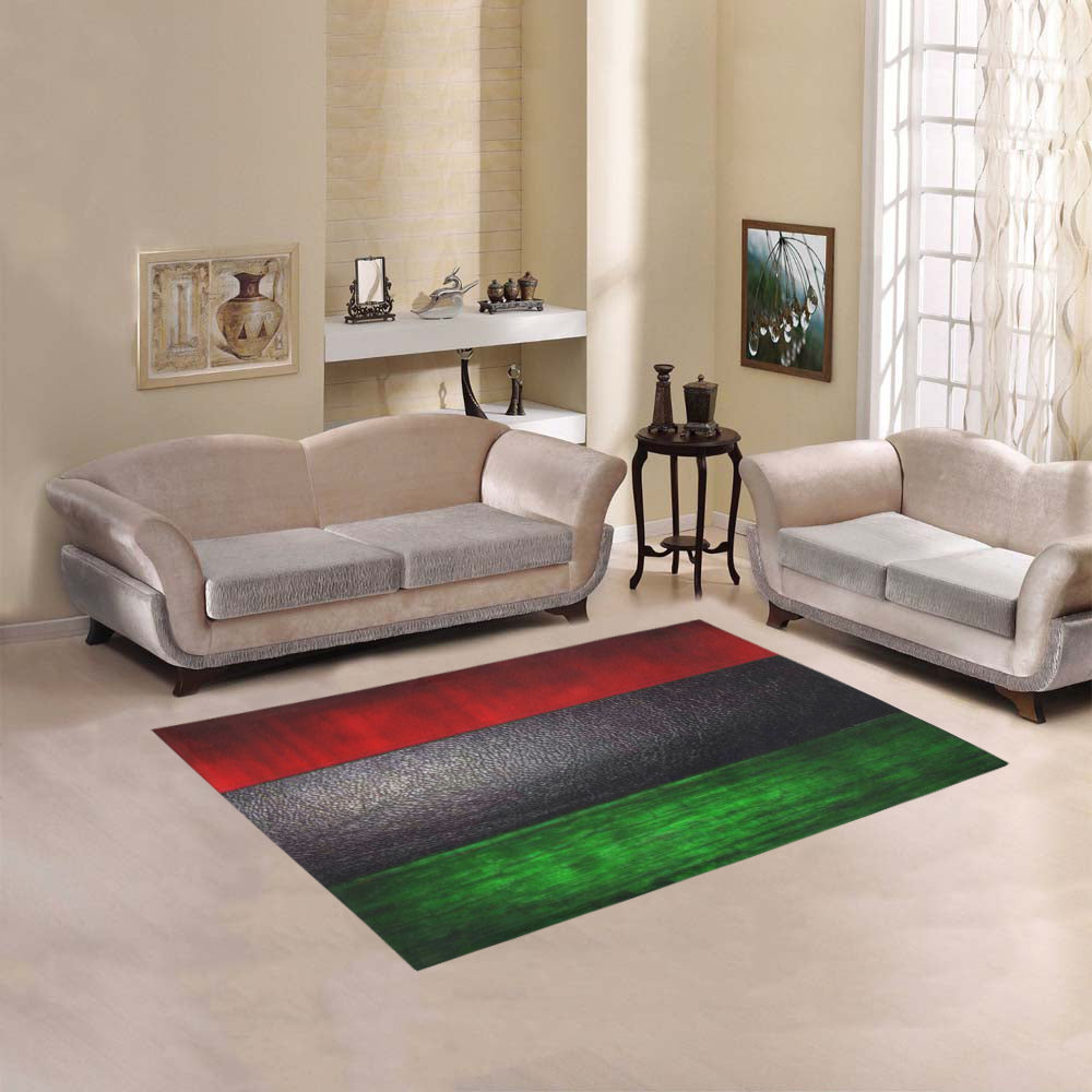 RBG GRUNGE Area Rug 5'3''x4'