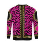 PRIVILEGE PINKISH All Over Print Crewneck Sweatshirt for Men