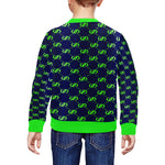 EXCELLANCE SKNK All Over Print Crewneck Sweatshirt for Kids (Model H29)