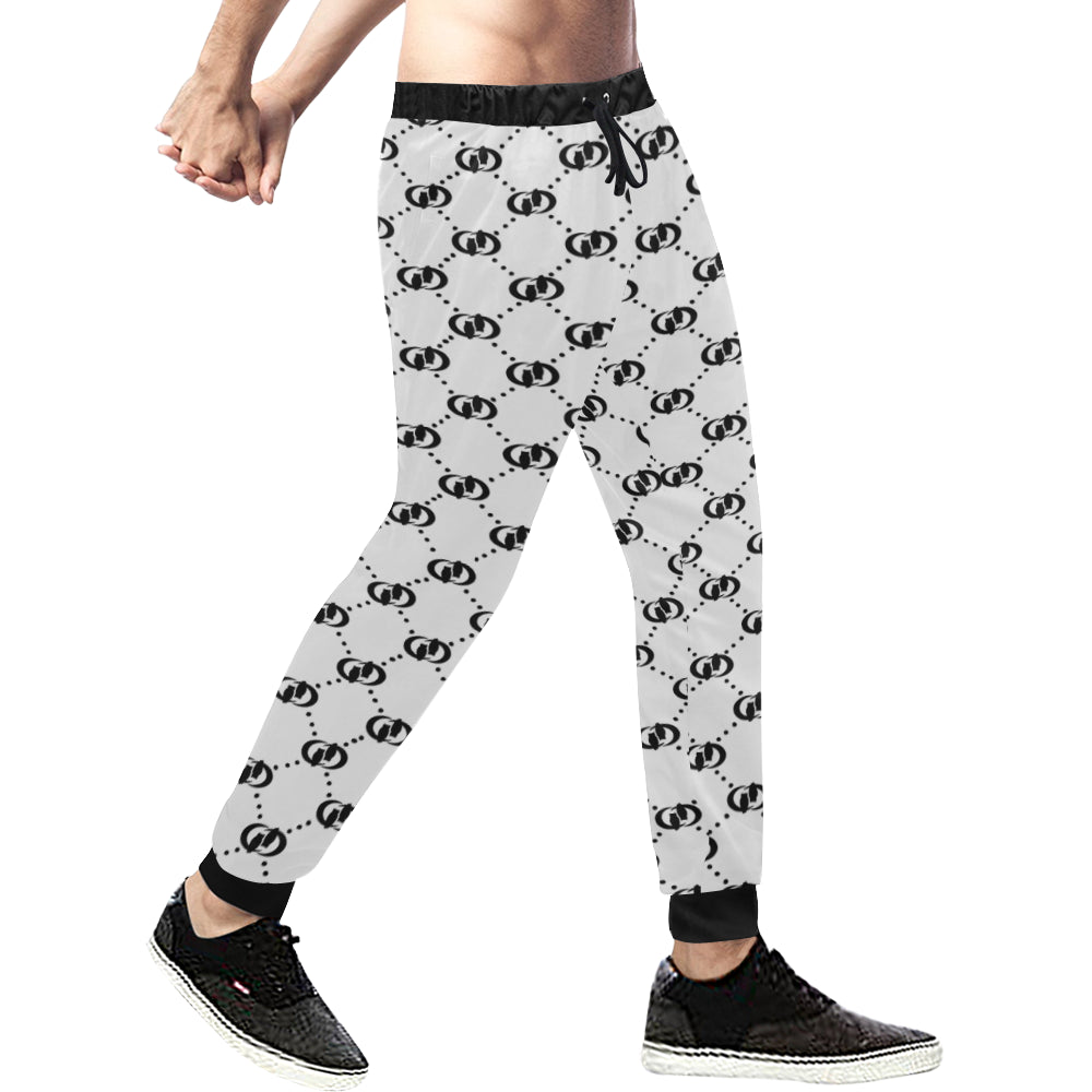 EXCELLENCE BLCWHT Men's All Over Print Sweatpants