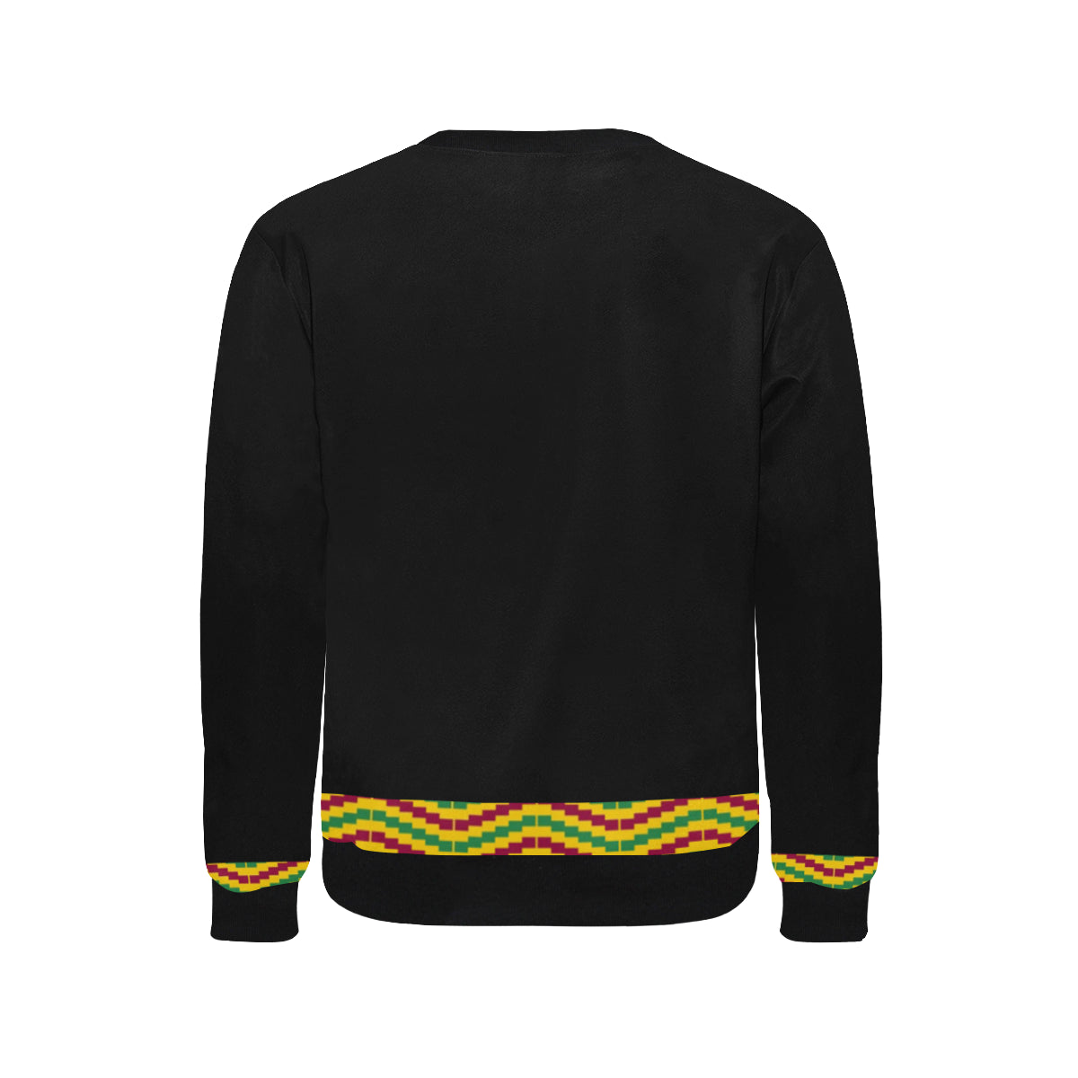 KEMET STYLE STRASS Men's Rib Cuff Crew Neck Sweatshirt