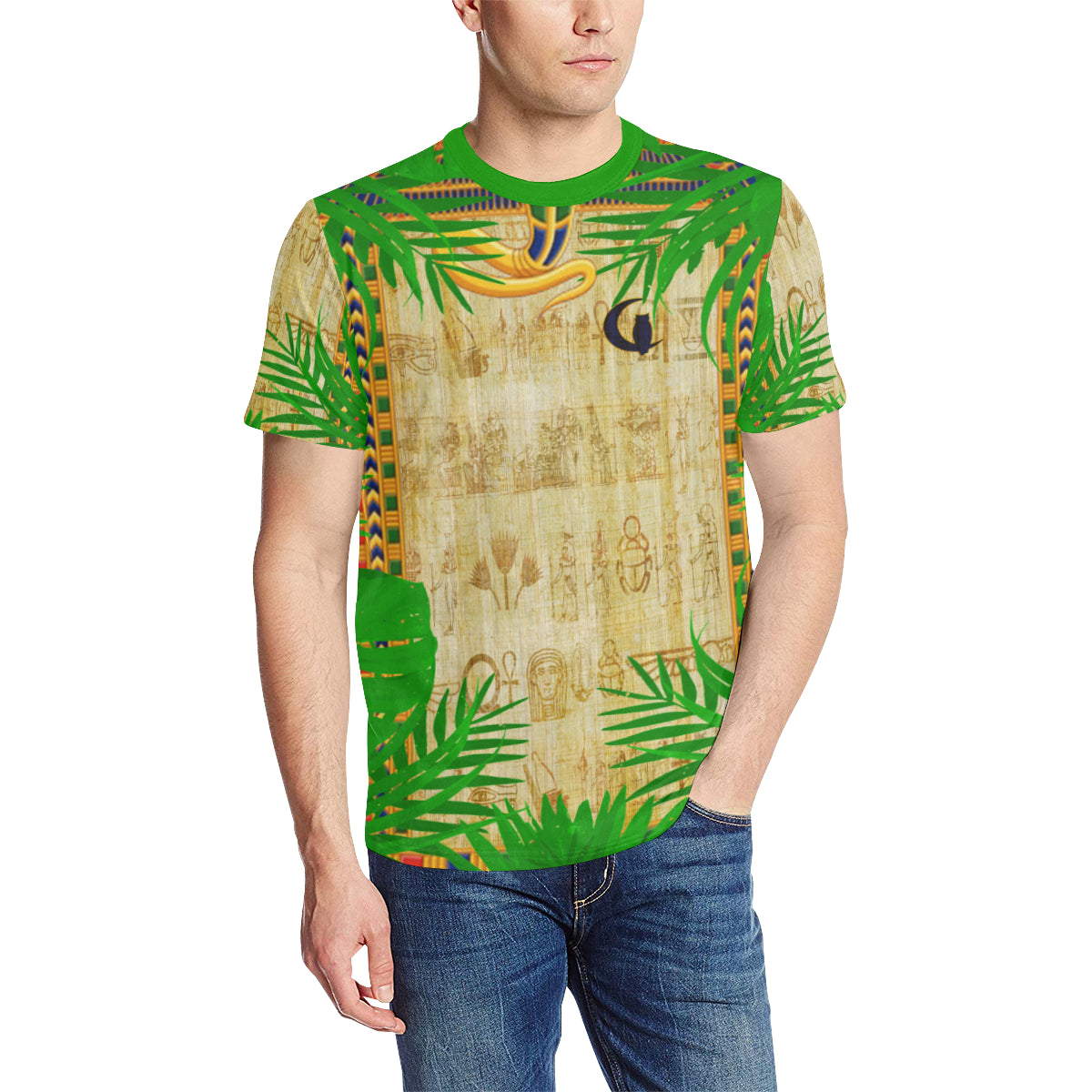 TROPICAL FOREST Men's All Over Print T-Shirt