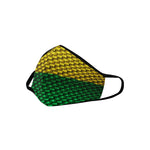 CAP VERT FLAG Mouth Mask in One Piece (2 Filters Included)