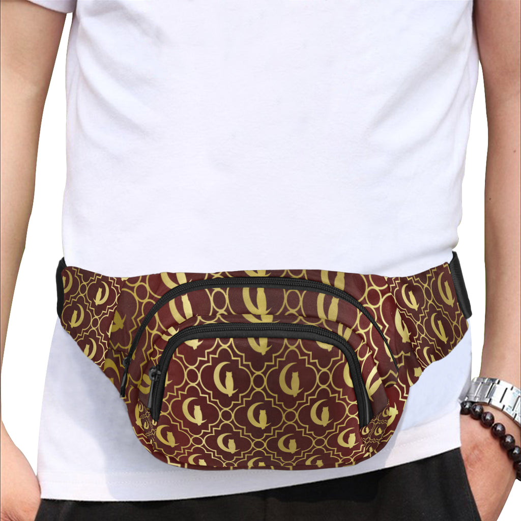 ELEGANCE BORDEAUX Fanny Pack/Small (Model 1677)