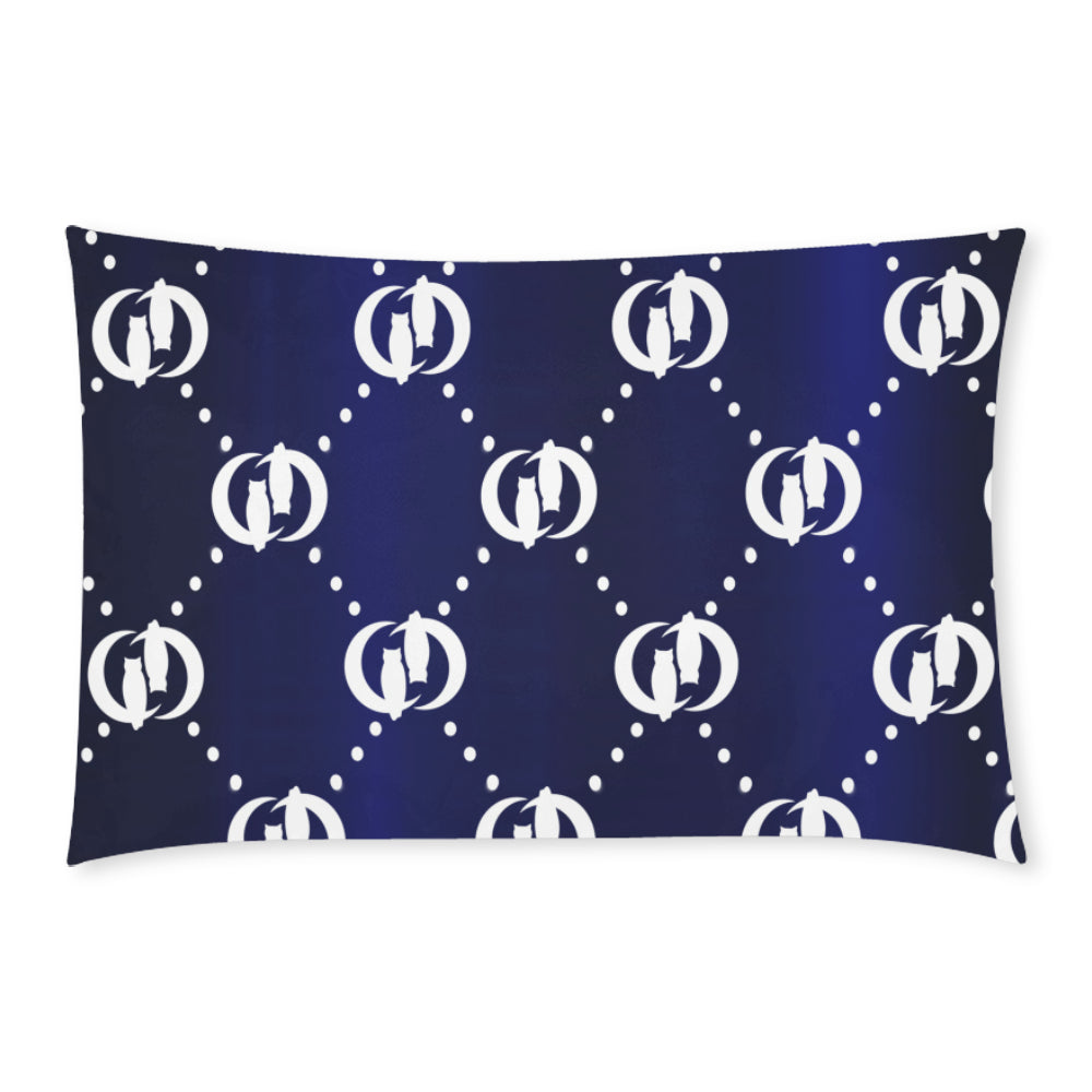 GOODY BLUE WHITE 3-Piece Bedding Set