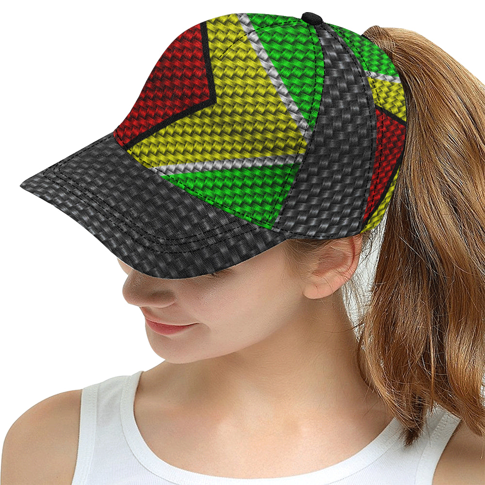 GUYANA All Over Print Snapback