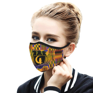 KENTE OG Mouth Mask in One Piece (2 Filters Included)