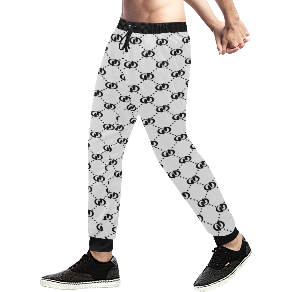 EXCELLENCE BLCWHT Men's All Over Print Sweatpants