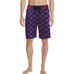EXCELLENCE BLURED Men's All Over Print Casual Shorts