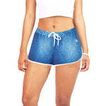 BANDANA LUXURY Cs'UP Women's All Over Print Relaxed Shorts