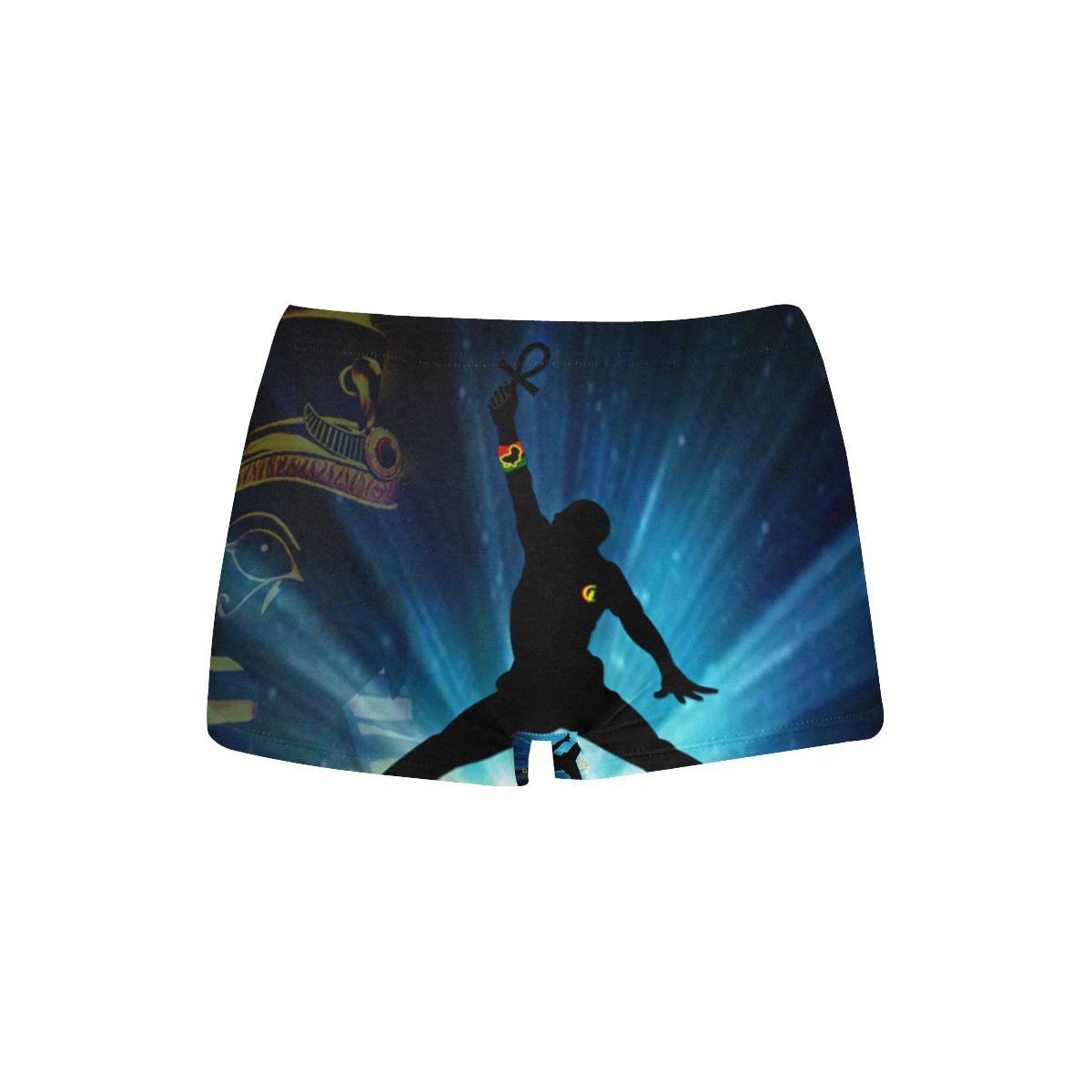GOOD OR WRONG Women's All Over Print Boyshort Panties (Model L31)