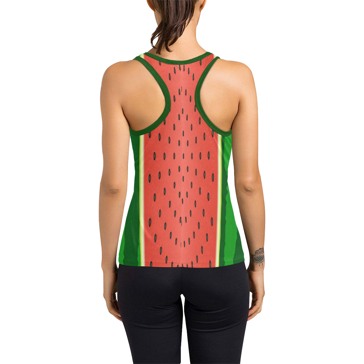 WATERMELON Women's Racerback Tank Top