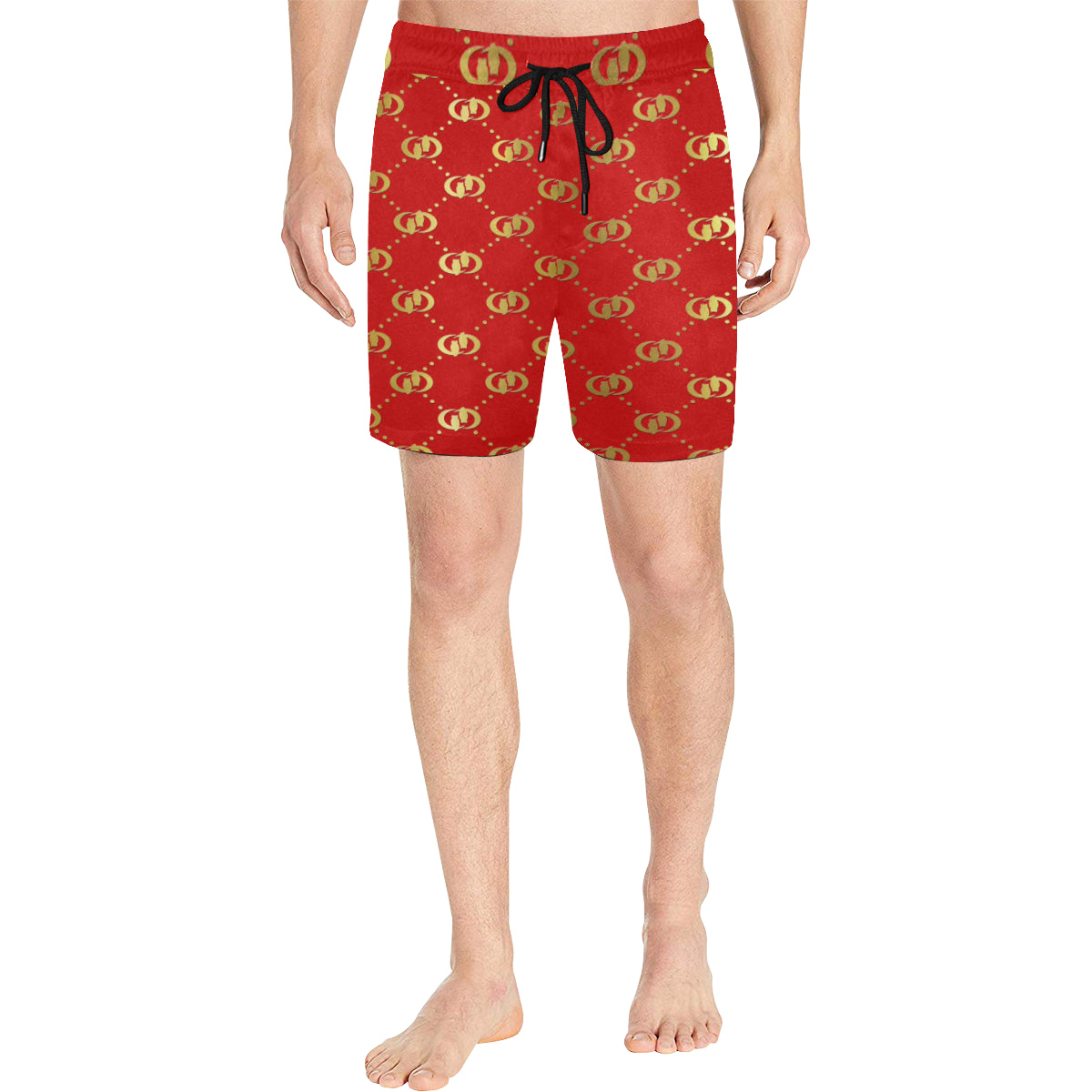EXCELLENCE Men's Mid-Length Swim Shorts