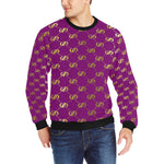 EXCELLENCE PRPLGLD Men's Rib Cuff Crew Neck Sweatshirt
