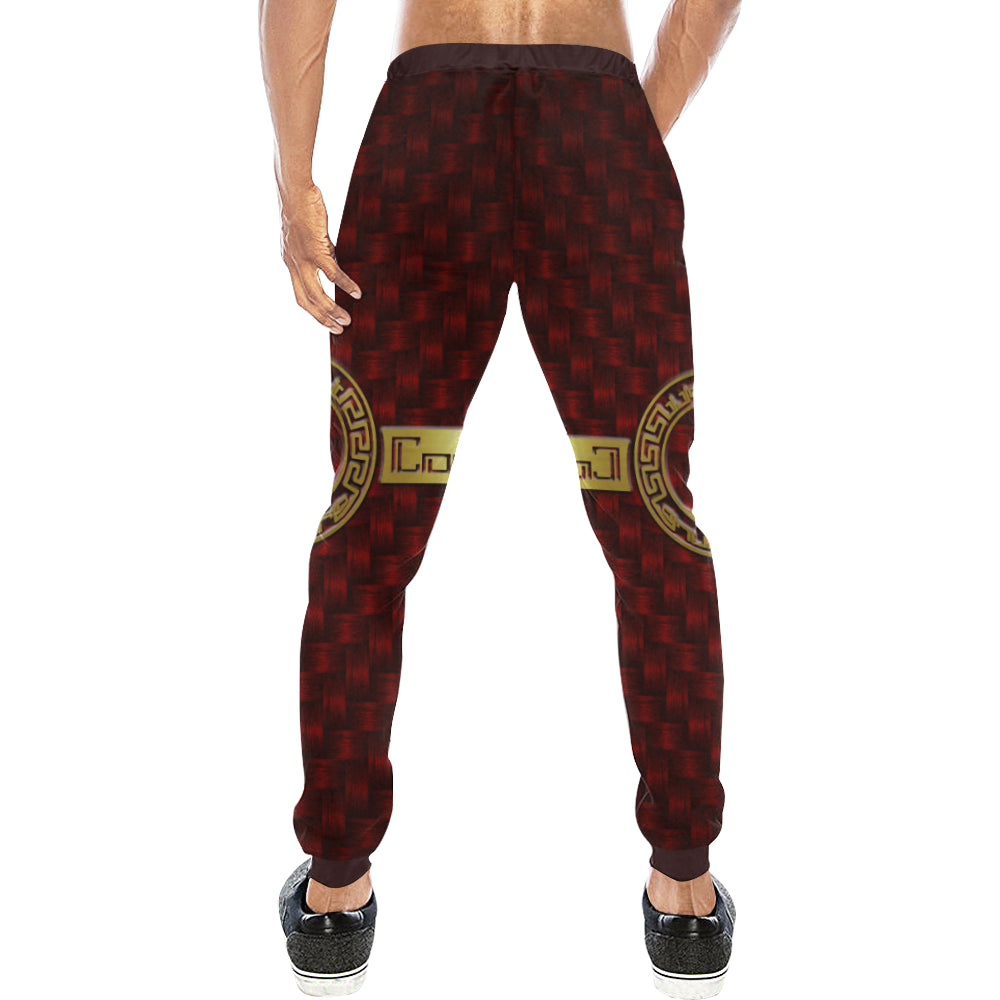 LCC DELUXE RED Men's Sweatpants )