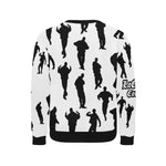 C-WALK Men's Rib Cuff Crew Neck Sweatshirt