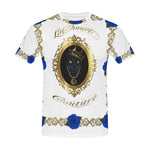 BLUE ROSES OWL All Over Print T-Shirt for Men