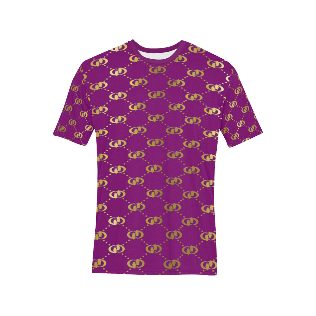 EXCELLENCE PRPLGLD Men's All Over Print T-Shirt