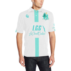 SALE SUD Men's All Over Print Polo Shirt