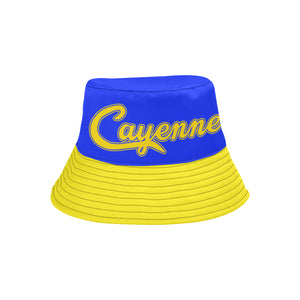 CAYENNE BLUE All Over Print Bucket Hat