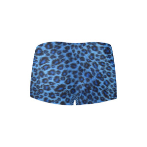 BLUE TIGER CROCO SKIN Women's All Over Print Boyshort Panties