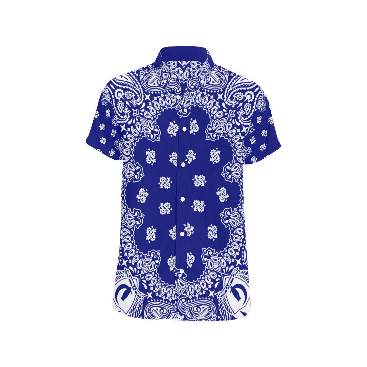 BANDANA Cs'UP Men's All Over Print Short Sleeve Shirt