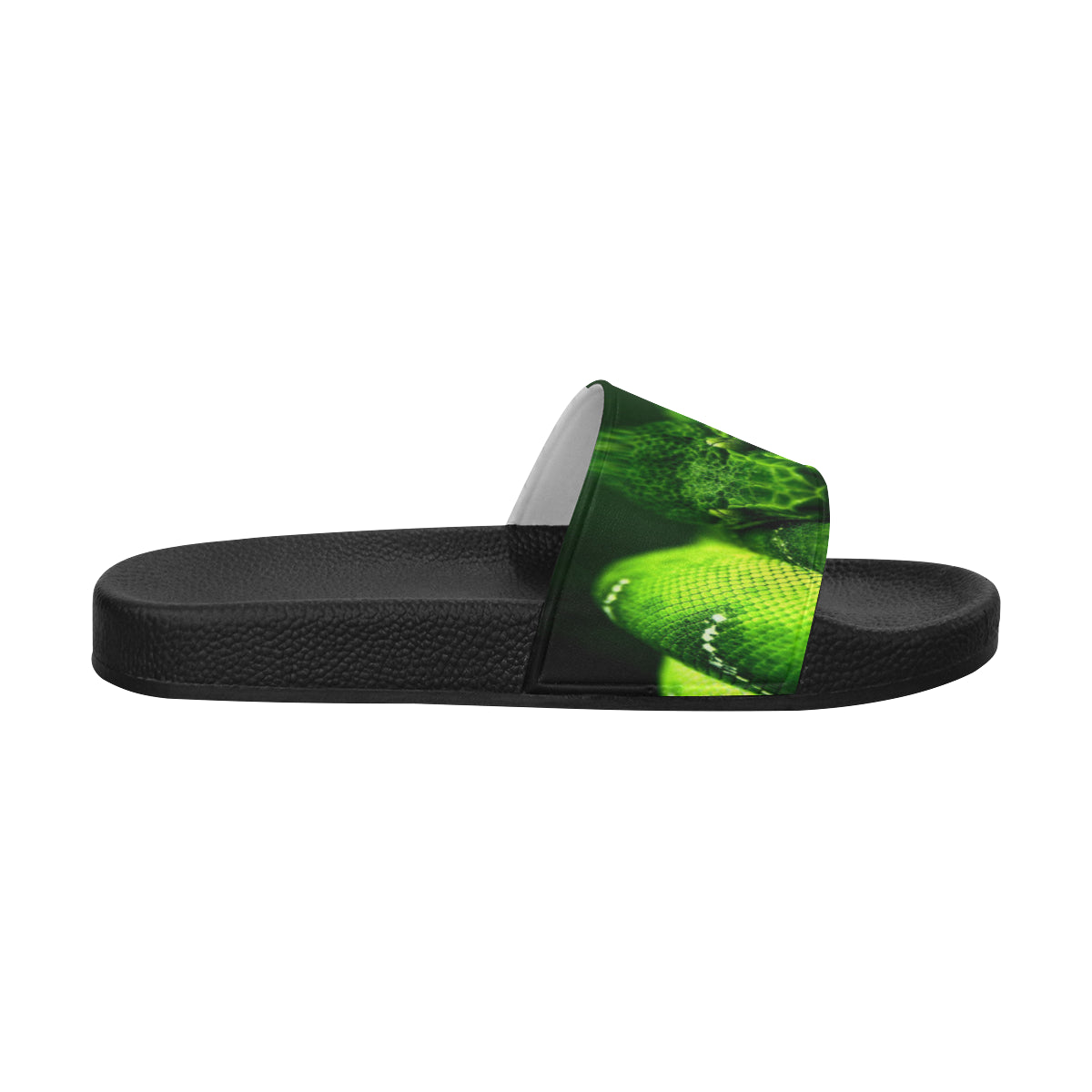 GREEN SNAKE Women's Slide Sandals