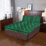 ADINKRA GREEN LEAF 3-Piece Bedding Set